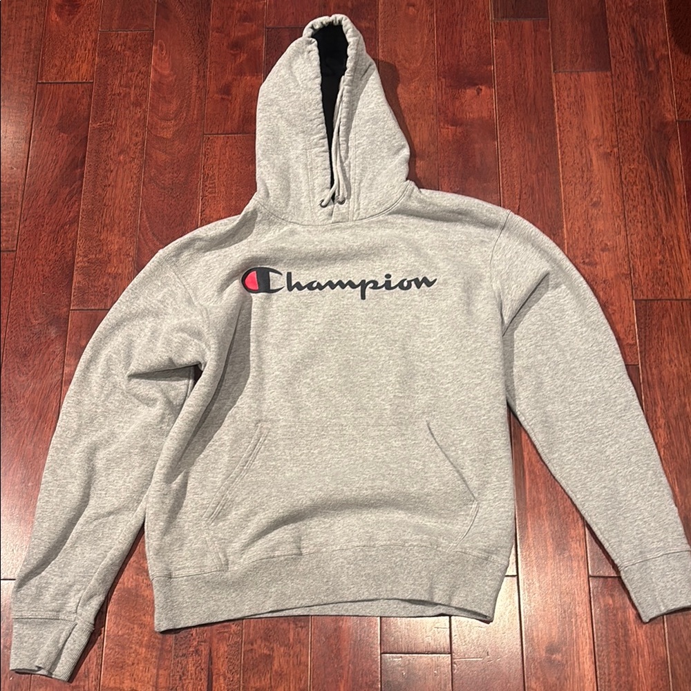 Champion Gray Hoodie for Men